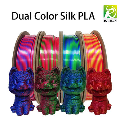 Seiden-Doppelfarbreise-Farbfaden für Drucker-Winkel- des Leistungshebelsfaden FDM 3D