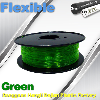 Grüner flexibler Faden 0.8kg/des Rollen Drucker-3D umweltfreundlich