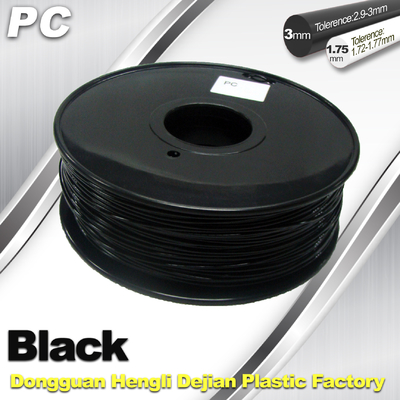 Drucker Filament des Polycarbonats-3d 1.75mm oder 3mm guter Glanz
