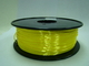 Gelb färbt Faden-Polymer-Zusammensetzung des Drucker-3D (wie Seide) 1.75mm/3.0mm Faden
