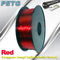 Drucker-Faden-Säure-und Alkali-Widerstand des Höhen-transparenter Rot-PETG 3D 1.0kg/Rolle