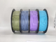Matt-Drucker Filament Winkels des Leistungshebels 3D 7 Farben staubsaugen Verpackung mit Trockenmittel