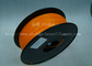 Biologisch abbaubare des Drucker-Fadens 1.75mm Orange Winkels des Leistungshebels 3d Materialien für Drucken 3d