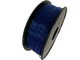 Funkelnder Faden 200°C - 230°C des blaue Farbflexibler Drucker-3D des Faden-1,75 3.0mm