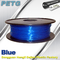 transparentes Material 1,75/3,0 Millimeter des Drucker-3D blaue Plastikspule PETG Fliament