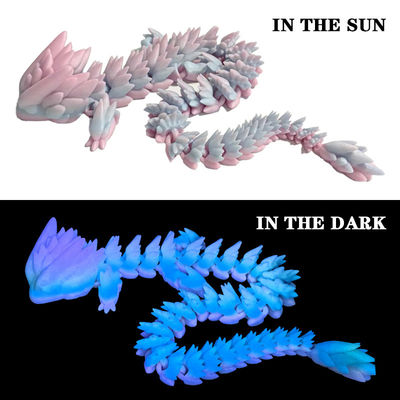 PINRUI Glow Rainbow PLA 1kg 1,75mm Farbänderung im Dunkeln für 3D-Drucker