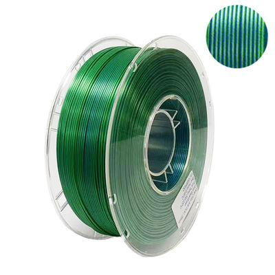 PINRUI Doppelfarbige Seiden-PLA-Filament 1,75 mm Bifarbiger 3D-Drucker Seiden-PLA-Filament 1 kg