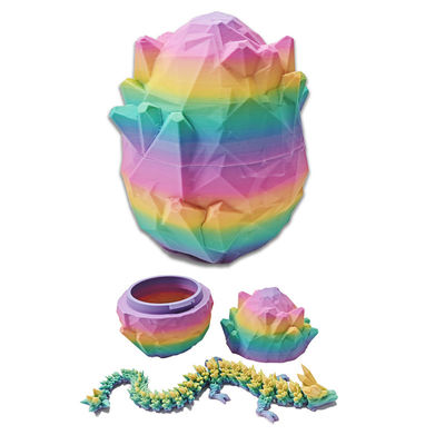 PINRUI 3D-Drucker Filament PLA Rainbow 1,75mm 1kg Mehrfarben passen in die meisten FDM-Drucker