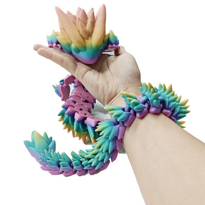 PINRUI 3D-Drucker Filament PLA Rainbow 1,75mm 1kg Mehrfarben passen in die meisten FDM-Drucker
