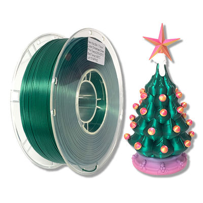 PINRUI Seiden-PLA-Filament 1,75 mm 1KG ((2,2 lbs) Spoolgenauigkeit +/- 0,03 mm 3D-Drucker Filament Kunststoff für FDM 3D-Drucker