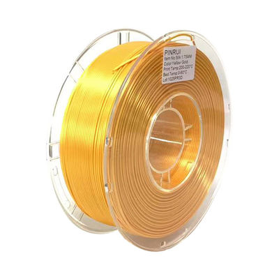 PINRUI Seiden-PLA-Filament 1,75 mm 1KG ((2,2 lbs) Spoolgenauigkeit +/- 0,03 mm 3D-Drucker Filament Kunststoff für FDM 3D-Drucker