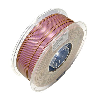 PINRUI Dreifarbiges PLA Seidenfaser 1,75 mm 1 kg Passt zu den meisten FDM-Drucker
