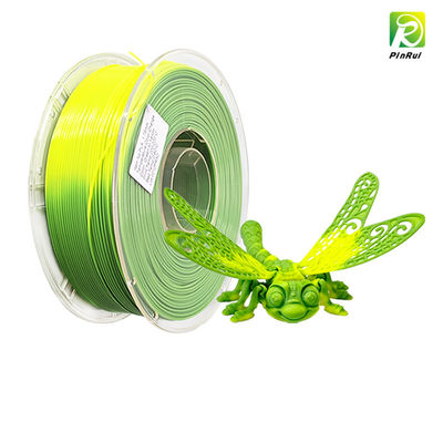 PINRUI 3D-Druckerfilament, Temperaturfärbwechsel PLA-Filament 1,75 mm, ordentlich gewickeltes 3D-Druckerfilament,