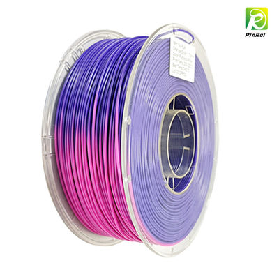 PINRUI 3D-Druckerfilament, Temperaturfärbwechsel PLA-Filament 1,75 mm, ordentlich gewickeltes 3D-Druckerfilament,