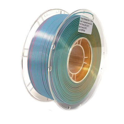PINRUI Seide Regenbogen Pla Kunststoff Filament 1,75mm 3D Filamente 1,75mm Magische Farbe PLA Kunststoffstange PLA Filament