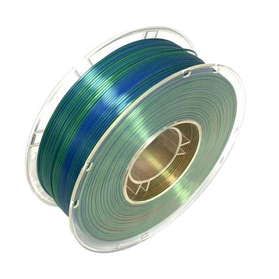 PINRUI Seide Regenbogen Pla Kunststoff Filament 1,75mm 3D Filamente 1,75mm Magische Farbe PLA Kunststoffstange PLA Filament