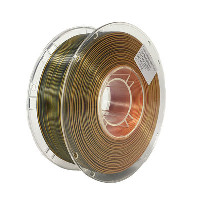 PINRUI Seide Regenbogen Pla Kunststoff Filament 1,75mm 3D Filamente 1,75mm Magische Farbe PLA Kunststoffstange PLA Filament