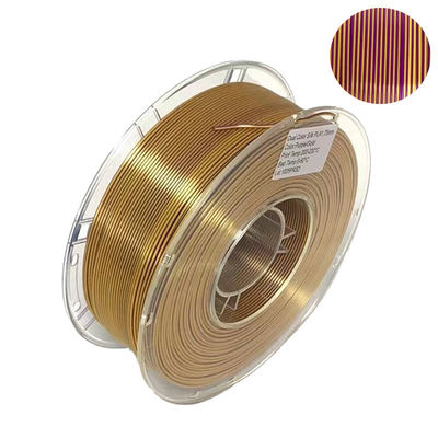 PINRUI Seide zweifarbiger Filament, Pla 1,75mm 3D-Druckerfilament, 3D-Filament