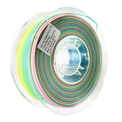 PINRUI 3D-Drucker Filament Regenbogen Traumfarbe 1,75 mm 1 kg Mehrfarben passen in die meisten FDM-Drucker
