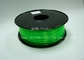 1,75/3mm Winkel des Leistungshebels Fluo - grüner Leuchtstofffaden für RepRap, Cubify
