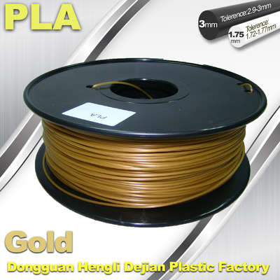 Cubify und hoher Faden Winkels des Leistungshebels 1.75mm 3.0mm des Drucker-3D Faden Gold