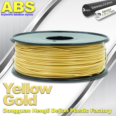 Weiches buntes ABS-Fadenmaterial 1.75mm/3.0mm Drucken 3d für Drucker 3d