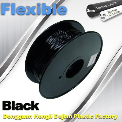 Gummifaden-flexibles materielles geschmackloses 1.75mm/3.0mm Drucken3d und geruchlos